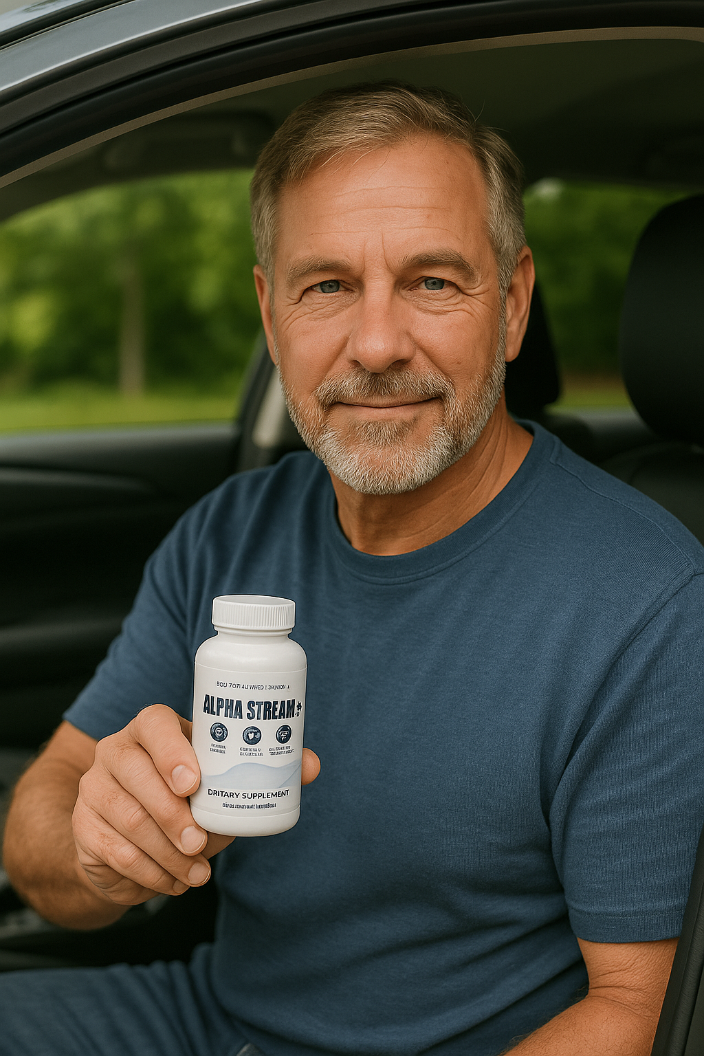 Verified customer holding Alpha Stream Plus